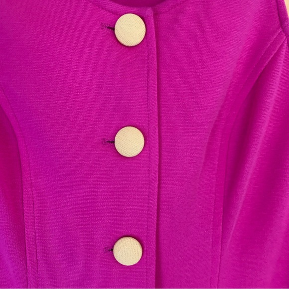 Vintage Clues Collection Barbie Pink Yellow Sleeveless Knee Length Dress Size M - Picture 10 of 10